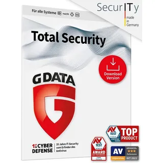 G DATA Total Security 2026 ESD 3 Lizenzen 12 Monate ML Win Mac Android iOS