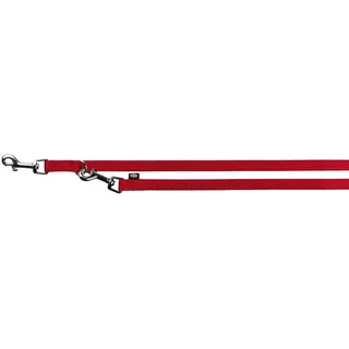Trixie Premium Adjustable Leash 2m/25mm red