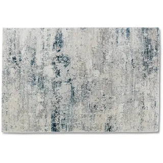 Astra "Noa 201" Gr. 3, blau creme), B:133cm H:9mm L:190cm, Kunstfaser, Teppiche, Teppich, Kurzflor, Wohnzimmer