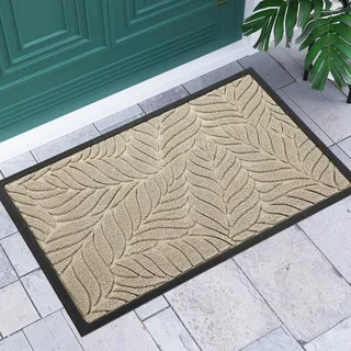 Yimobra Fußmatte, 120 x 80 cm, rutschfeste Sauberlaufmatte für draußen – Premium Fußmatte gegen Schmutz und Staub?Beige