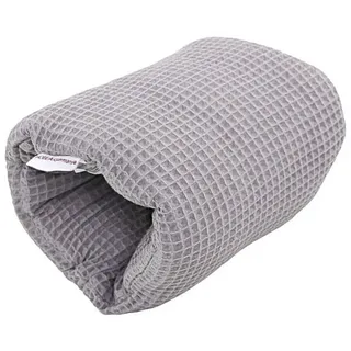 HOBEA-Germany Ministillkissen Waffelmuster grau
