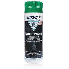 NIKWAX - WOOL WASH - Waschmittel und Pflege für Merino Woll Sportartikel - 300ml