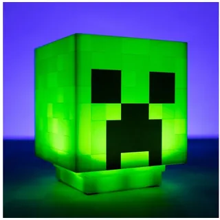 Paladone Minecraft Creeper Tischlampe Grün