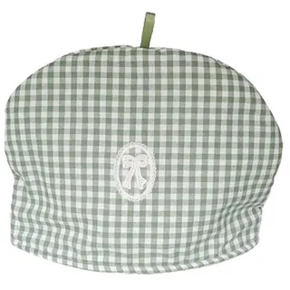 Handgemachte Tee Gemütlich, Baumwolle Vintage Dekorative Tee Gemütlich, Country Style Floral Tee Gemütlich für Teekanne halten Warm Doppel Isolierte Wasserkocher Abdeckung (#22, L)