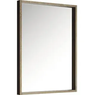 Rahmenspiegel Differnz Industrial 58x78 cm Holz Natur
