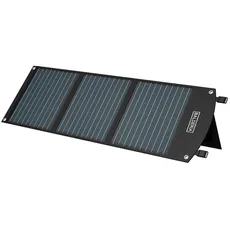 XXXLutz SOLARPANEL Schwarz - 122x36.6x2.5 cm