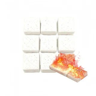 Beekeg 10 Stückes 5 * 5 cm keramikwolle für bioethanol,keramikschwamm für bioethanol Kamin,tischkamin Indoor,Tischkamin Ersetzen Sie den Docht,tischkamin Ethanol Ceramic Sponge/Ceramic Wool