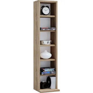 VCM Standregal 21 40 x 30 x 180 cm Braun