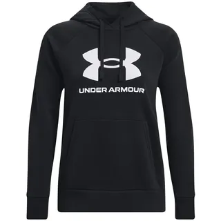 Under Armour Rival Fleece Hoodie Schwarz/Weiß XS