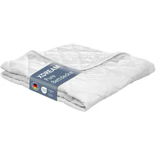 XDream leichte Bettdecke | 135 x 200 cm | dünne Sommerdecke | XDREAM Pure | Weiß