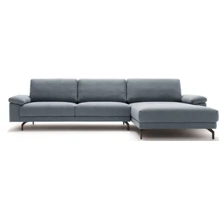 Creation BY ROLF BENZ Ecksofa »CR.450 elegantes Designsofa mit hohem Sitzkomfort«, blau