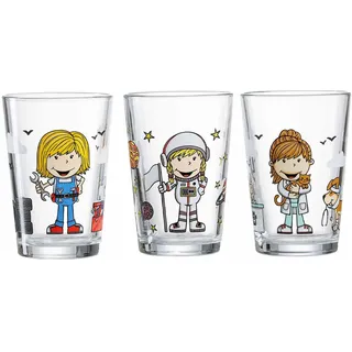 Ritzenhoff & Breker Kindergläser Berufe 0,205 l Bunt 3 St.