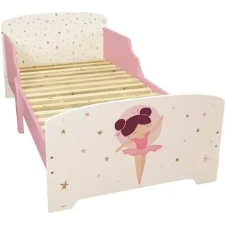 Fun House Kinderbett Ballerina 70 x 140 cm MDF weiß