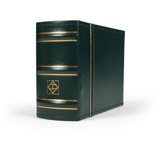 Leuchtturm Sammel-Album für 100 First-Day-Cover (FDCs) oder Briefe in C6, grün