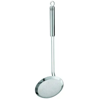 Rösle Sieblöffel grobmaschig 14 cm Edelstahl Silber