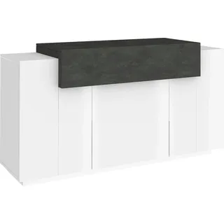 INOSIGN Coro 140 x 86 x 45 cm hochglänzend / weiß
