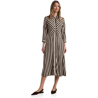 Street One Midi-Kleid mit Durchgehender Knopfleiste