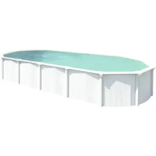 Aufstellpool Stahlwandpool-Set Green Line Evolution oval 760x390x132 cm inkl. Sa