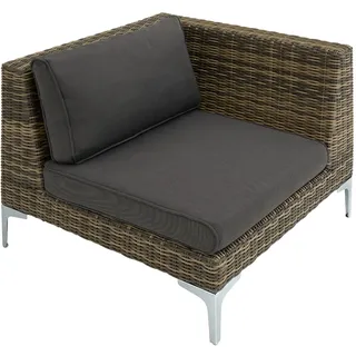 Tectake Villanova Loungeset grau