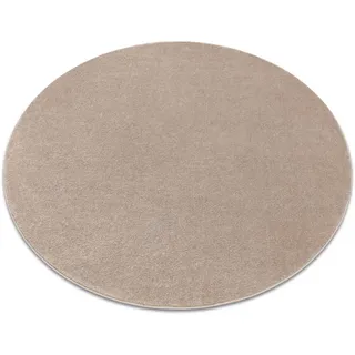 rugsX Teppich Softy 150 cm , Textil , Rund , 150x150 cm , Teppiche und Böden, Teppiche