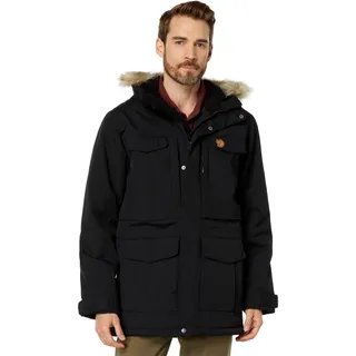 Fjällräven Nuuk Parka Herren Schwarz M