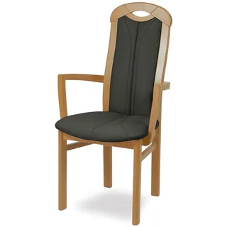 Home Affaire Armlehnstuhl Stoff grau