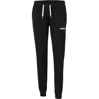 Jako Base Jogginghose mit Bündchen Damen schwarz 40