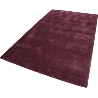 Teppich ESPRIT "Loft ESP-4223" Gr. 5, rot (bordeaux), B:200cm H:20mm L:200cm, Kunstfaser, Teppiche, Teppich, Wohnzimmer, große Farbauswahl, sehr weicher Flor, dicht gewebt, robust