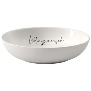 Villeroy & Boch - Statement Dessertschale 18,5 cm Weiß, Spülmaschinenfest, Mikrowellensicher, Kleine Schüssel, Schälchen, Schüssel für Müsli, Snacks oder Dips, Schale, Bol, Geschirr, Premium Porzellan