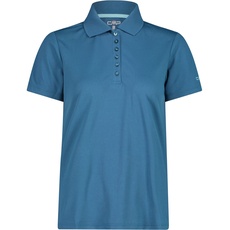 Bild Damen Piqué Poloshirt, Blau (Deep Lake), 34