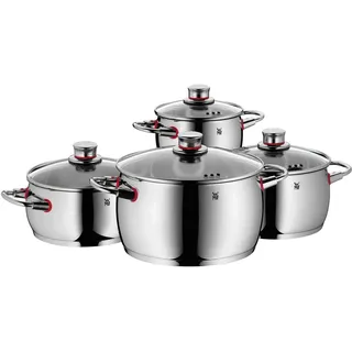 WMF Quality One Topf-Set 4-tlg. Bratentopf + Fleischtopf + Glasdeckel