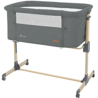 Kikkaboo Amaris Beistellbett - Dark Grey - One Size