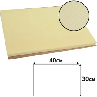 ProNappe 500 PROnappe Platzsets Tiss Lack beige 30,0 x 40,0 cm