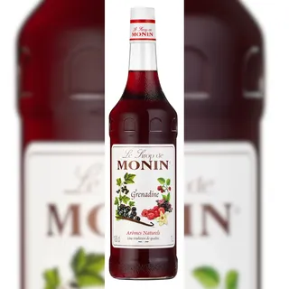 Monin Sirup Grenadine 1 Liter - Cocktails Milchshakes Kaffeesirup (1er Pack)