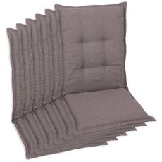 XXXLutz SESSELAUFLAGENSET Taupe - 50x7x110 cm