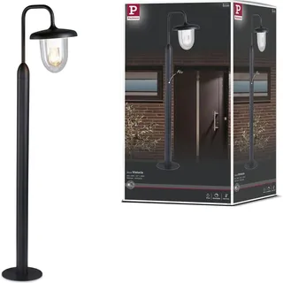 Paulmann Pollerleuchte Vintario E27 IP44 rund 1.135mm max. 20W 230V Anthrazit