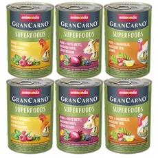 Bild von GranCarno Adult Superfoods Variation 6 x 400 g