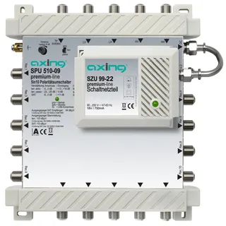 Axing SPU 510-09 Multischalter, für Satellitensignal (Diverse), TV Zubehör