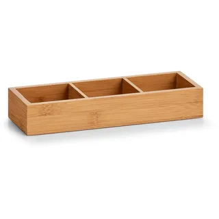 Zeller Aufbewahrungskiste 28 x 10,2 x 4,5 cm 10-tlg. braun