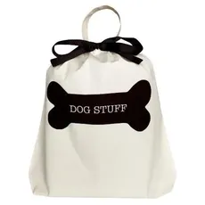 Stofftasche für Hundeutensilien "Dog Stuff" beige von BAG-ALL