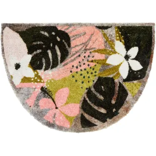 ASTRA Fußmatte »Pure&Soft 013« halbrund 7 mm Höhe Sauberlaufmatte, weiche Oberfläche, waschbar, rutschfest, bunt