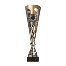 Pokal C515 Silber/gold 35 cm