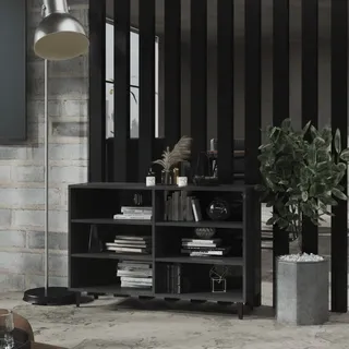 vidaXL Sideboard Hochglanz-Grau 103,5x35x70 cm Holzwerkstoff - Grau