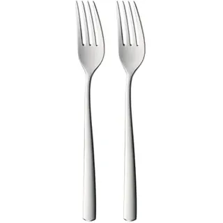 WMF Boston Menügabel 19,7 cm, Cromargan Edelstahl poliert, glänzend, spülmaschinenfest, 13 x 12 x 12.600 cm (Packung mit 2)