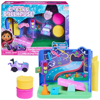 dreamworks gabby's dollhouse Puppenhaus Deluxe Raum Purr-ific Play Room Lila