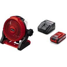 Einhell Akku-Ventilator GE-CF 18/2200 Li Power X-Change (3 Geschwindigkeitsstufen, 360° drehbarer Ventilatorkopf, inkl. 3,0 Ah PLUS Akku und Ladegerät)