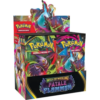 Pokémon Pokemon Mega Entwicklung Fatale Flammen Booster Display