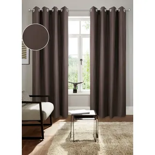 Bruno Banani »Lagan« Ösen 2 Stk. tlg. 2-er Set, gewebt, Microfaser, versch. Größen, einfarbig, Bestseller,