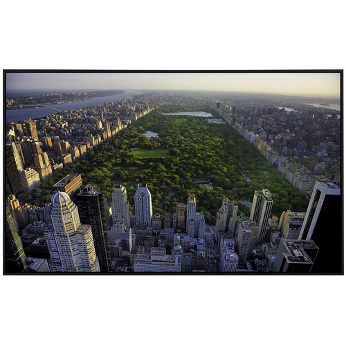 Bild von Infrarotheizung Blick auf den Central Park«, Matt-Effekt - bunt