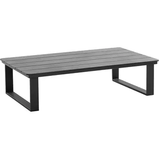 Couchtisch MUSTERRING "Freilicht Mederia", natur, anthrazit, anthrazit, beton, B:140cm H:37cm T:83cm, Tische, Couchtisch, Großzügige Länge von 140 cm für mehr Platz und Komfort im Garten